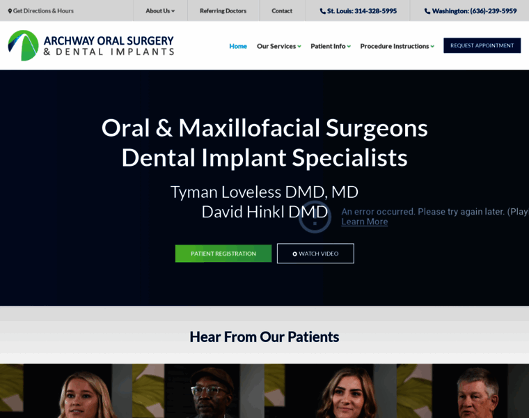 Archwayoralsurgery.com thumbnail