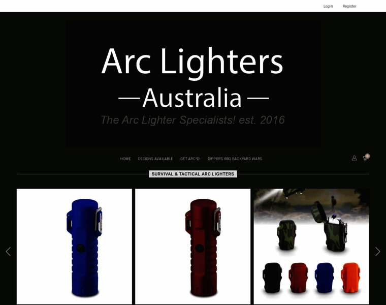 Arclighters.com.au thumbnail