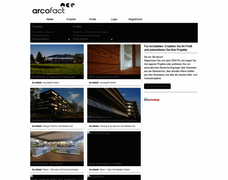 Arcofact.ch thumbnail