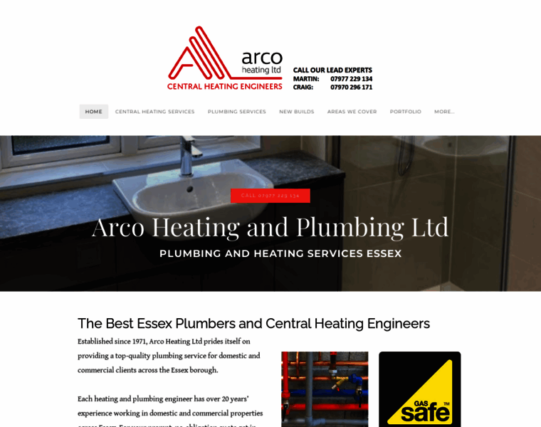 Arcoheatingandplumbing.co.uk thumbnail