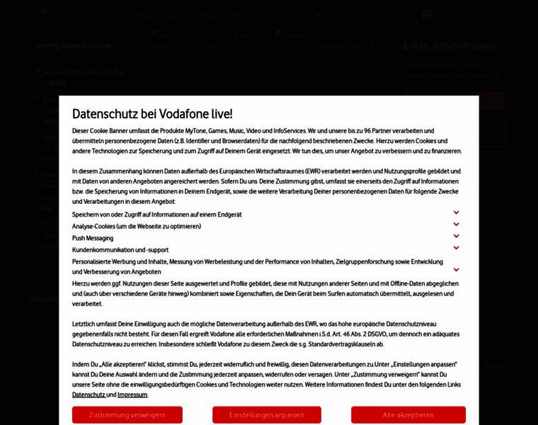 Arcor.de thumbnail Arcor.de thumbnail
