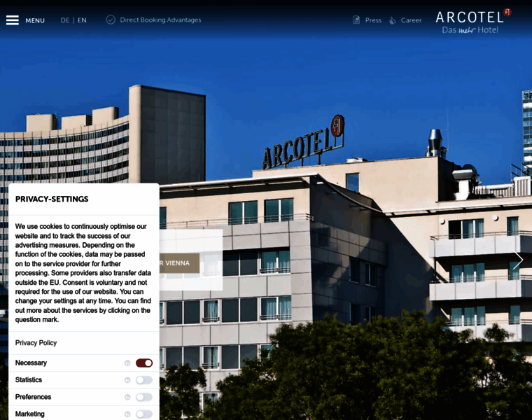 Arcotelhotels.com thumbnail