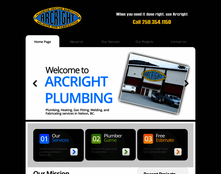 Arcrightplumbing.com thumbnail