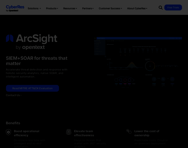 Arcsight.com thumbnail