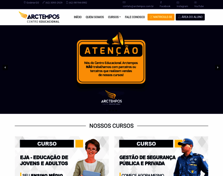 Arctempos.com.br thumbnail