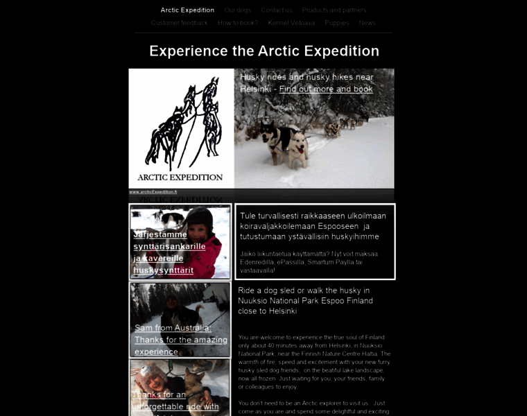 Arcticexpedition.fi thumbnail