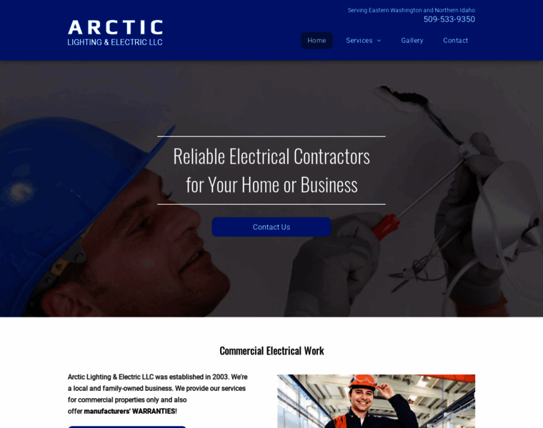 Arcticlightingandelectric.com thumbnail