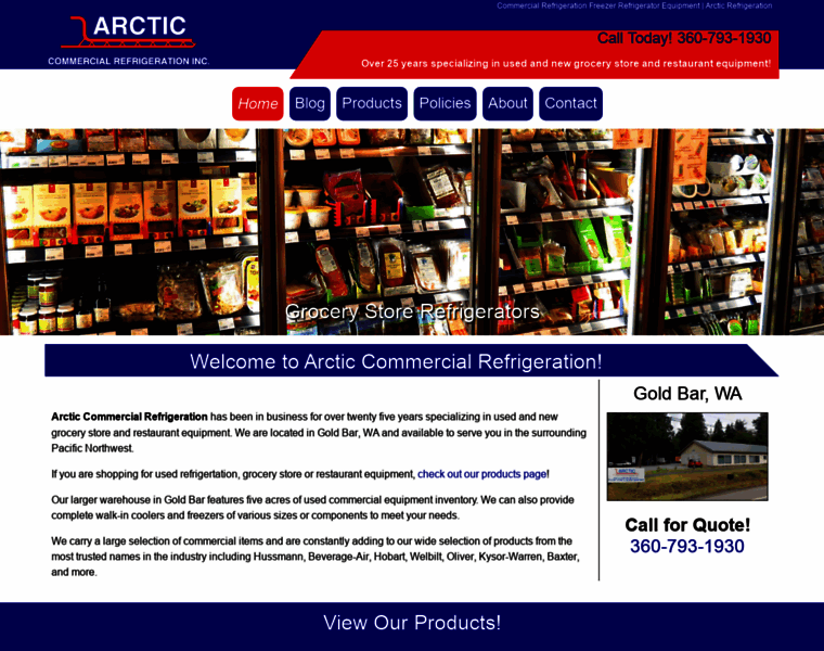 Arcticrefrigerationltd.com thumbnail