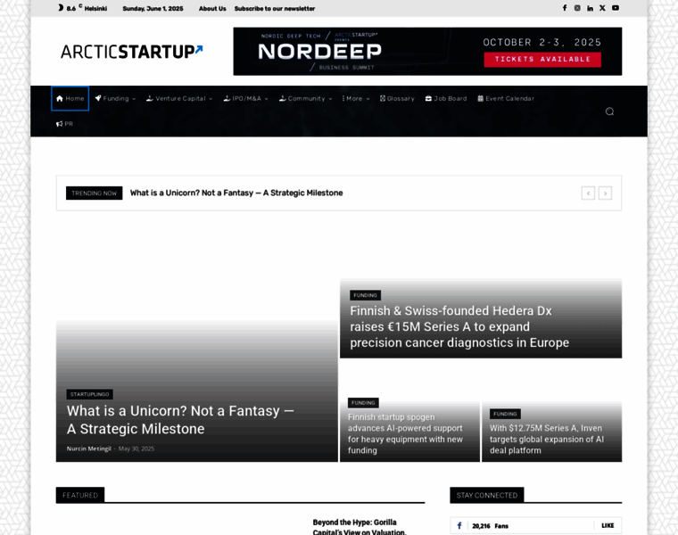 Arcticstartup.com thumbnail