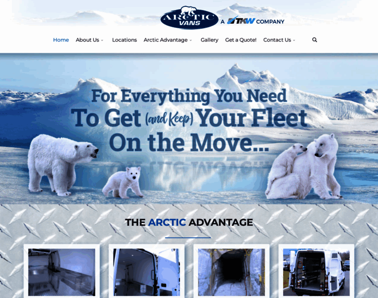 Arcticvans.com thumbnail