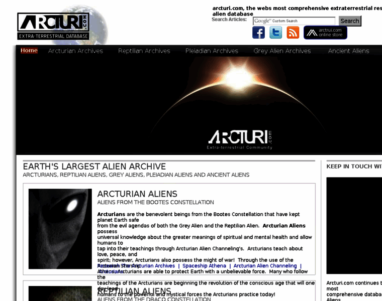 Arcturi.com thumbnail