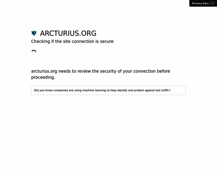 Arcturius.org thumbnail