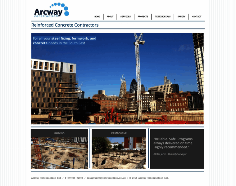 Arcwayconstruction.co.uk thumbnail