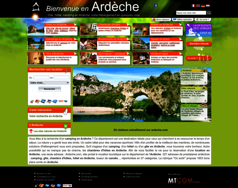 Ardeche.com thumbnail