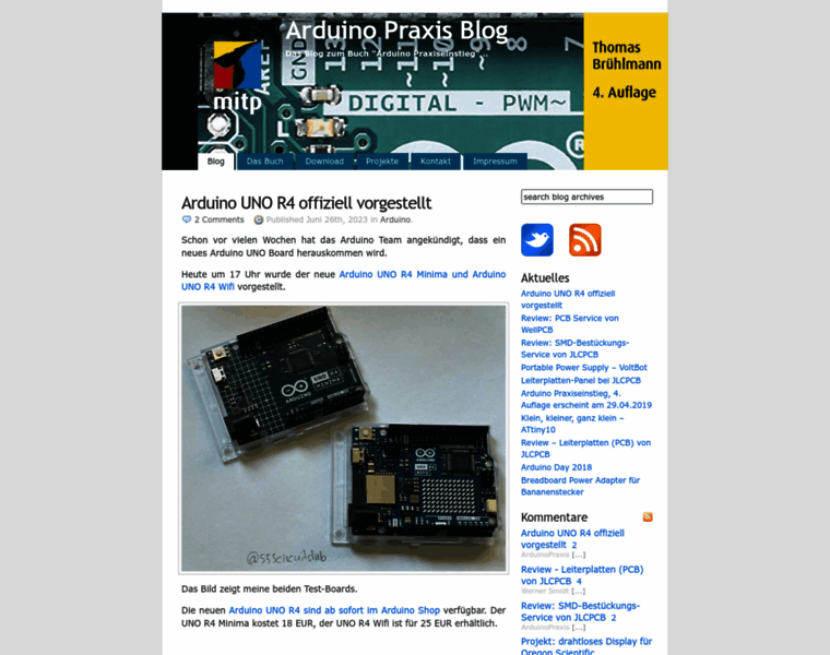 Arduino-praxis.ch thumbnail