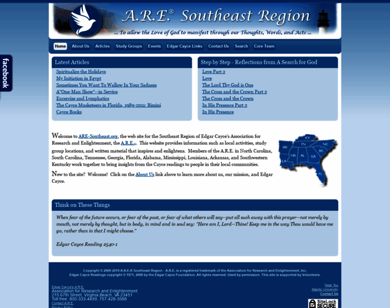 Are-southeast.org thumbnail