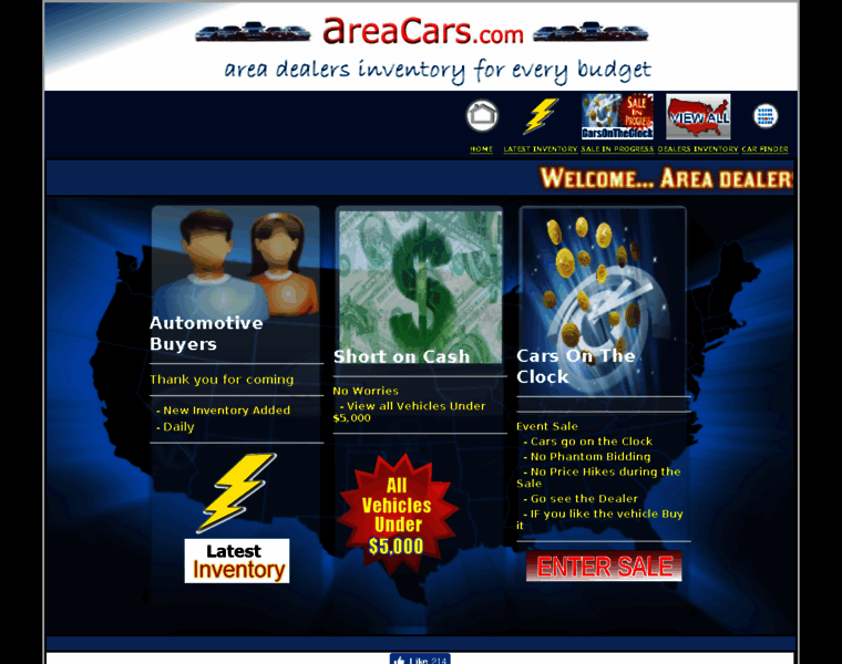 Areacars.com thumbnail