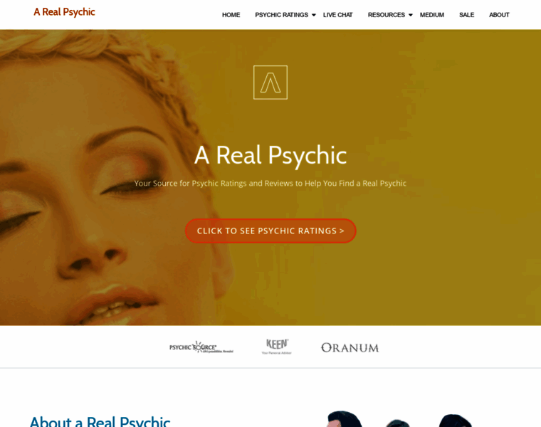 Arealpsychic.com thumbnail
