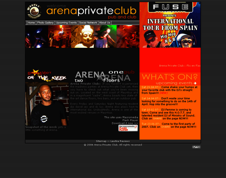 Arena-club.com thumbnail