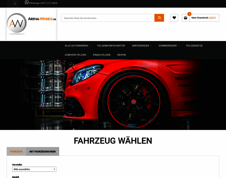 Arena-wheels.de thumbnail