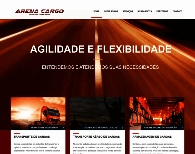 Arenacargo.com.br thumbnail