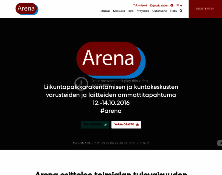 Arenaexpo.fi thumbnail