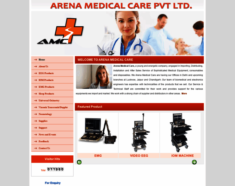 Arenamedical.com thumbnail