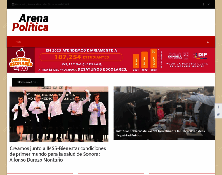 Arenapolitica.com.mx thumbnail