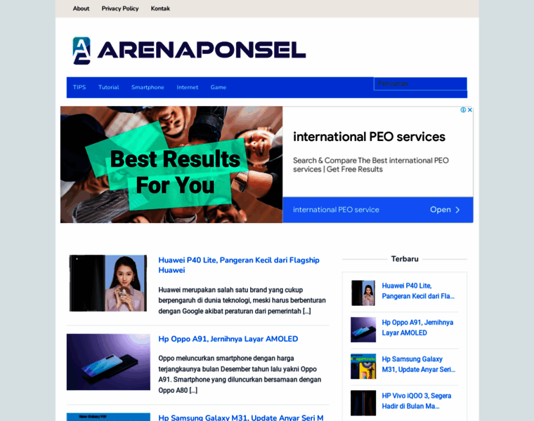 Arenaponsel.com thumbnail