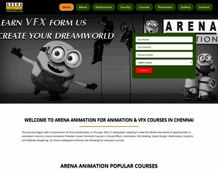 Arenavadapalani.com thumbnail