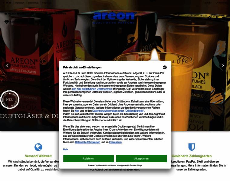 Areon-fresh.de thumbnail