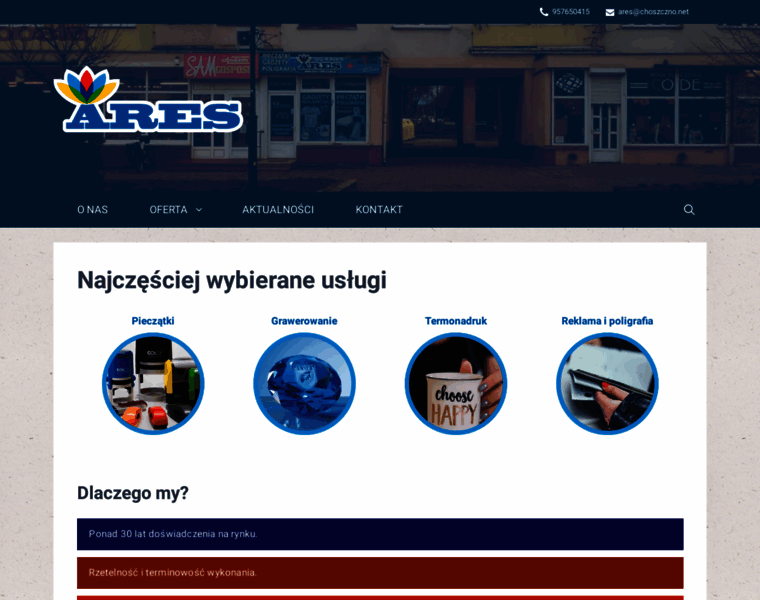 Ares-choszczno.pl thumbnail