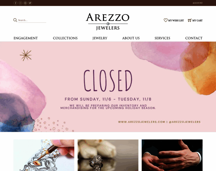 Arezzojewelers.com thumbnail