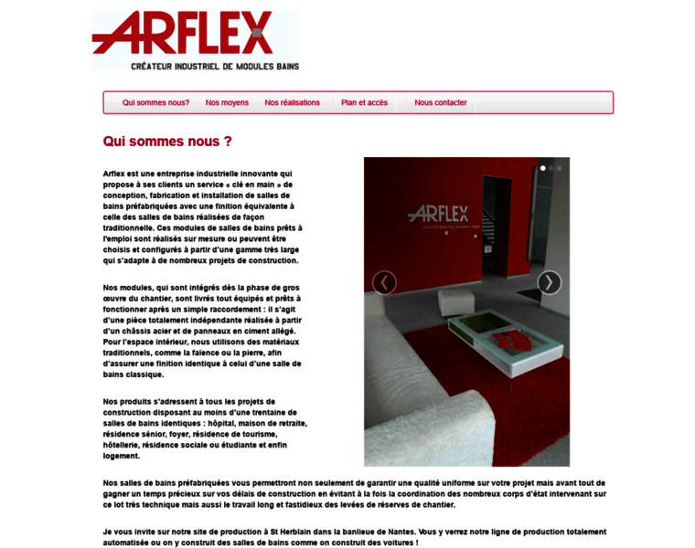 Arflex.fr thumbnail
