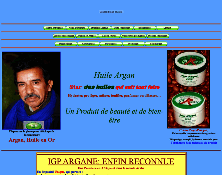 Argan-maroc.com thumbnail