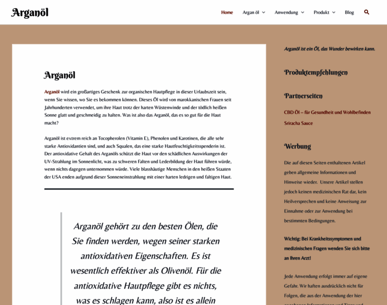 Arganoel-24.de thumbnail
