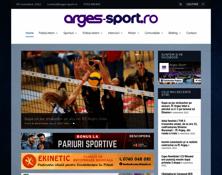 Arges-sport.ro thumbnail