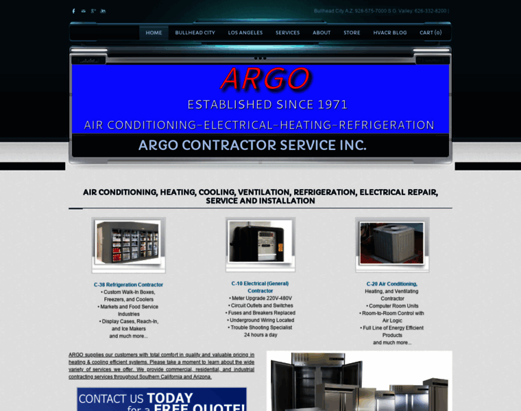 Argocontractor.net thumbnail
