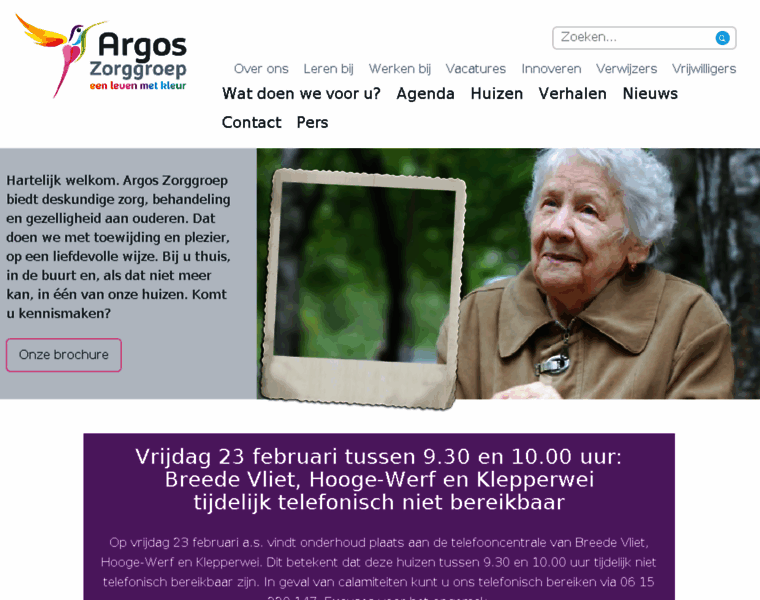 Argoszorggroep.nl thumbnail