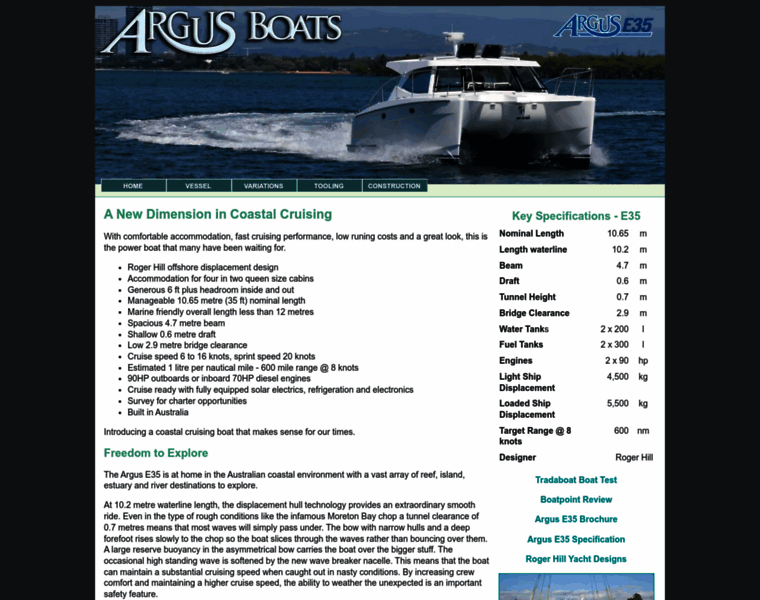 Argusboats.com thumbnail