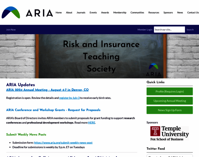 Aria.org thumbnail