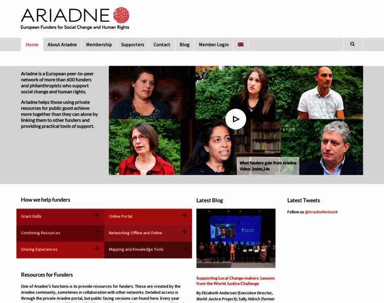 Ariadne-network.eu thumbnail