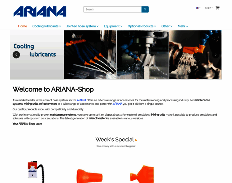 Ariana-shop.de thumbnail