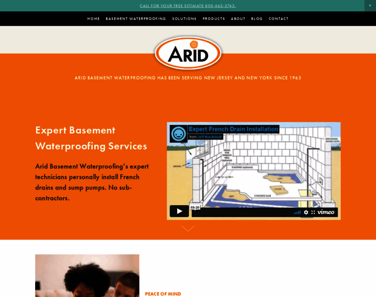 Aridbasementwaterproofing.com thumbnail