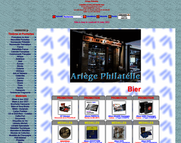Ariege-philatelie.com thumbnail