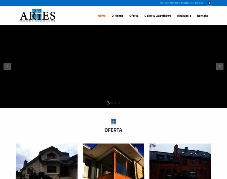 Aries-okna.pl thumbnail