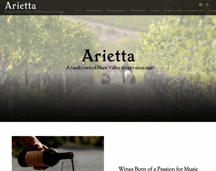 Arietta-wine.com thumbnail