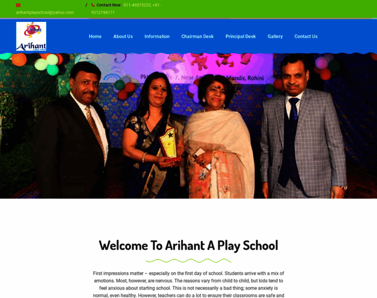Arihantplayschool.com thumbnail