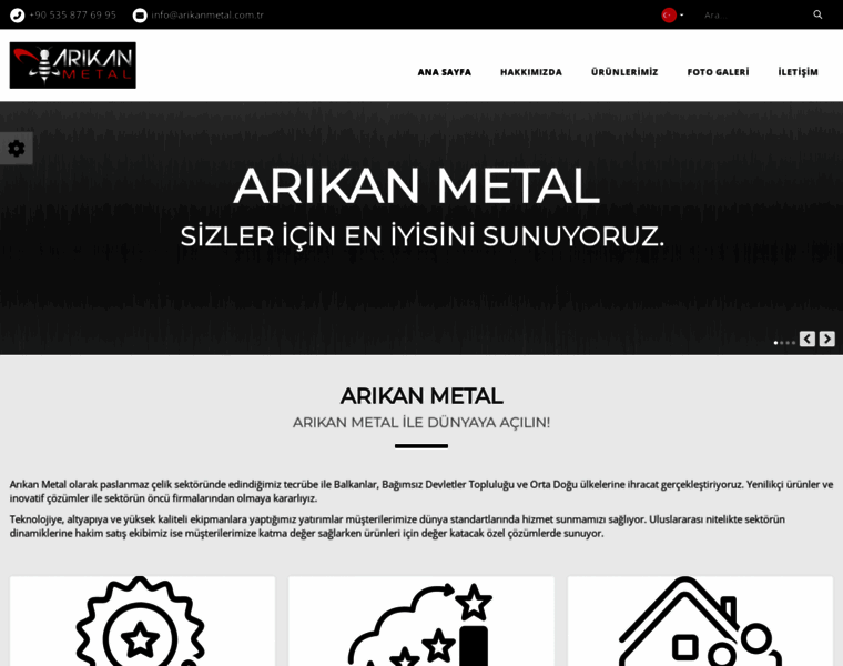 Arikanmetal.com.tr thumbnail