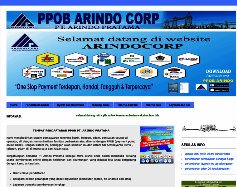 Arindocorp.com thumbnail